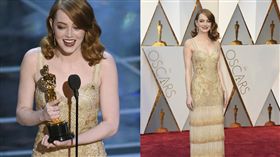 艾瑪史東　合成圖／美聯社