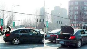 大陸,母親,客人,媽媽,汽車,微博,後車箱　圖／翻攝自微博