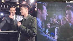 休傑克曼現身紅毯　與SpeXial以綸同秀手指愛心超萌