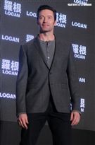 「金鋼狼」休傑曼克。（記者邱榮吉/攝影）