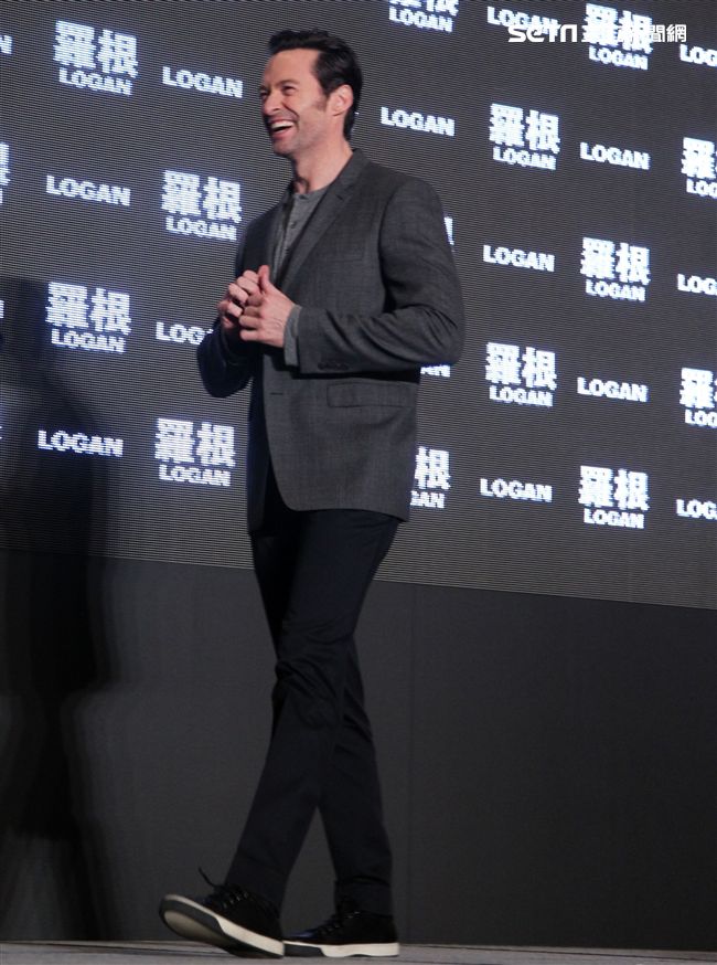 「金鋼狼」休傑曼克。（記者邱榮吉/攝影）