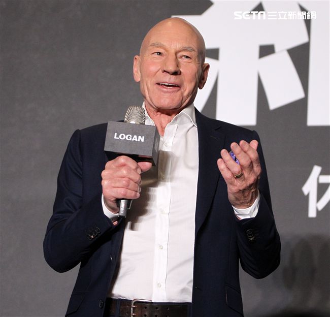 X教授派屈克史都華。（記者邱榮吉/攝影）