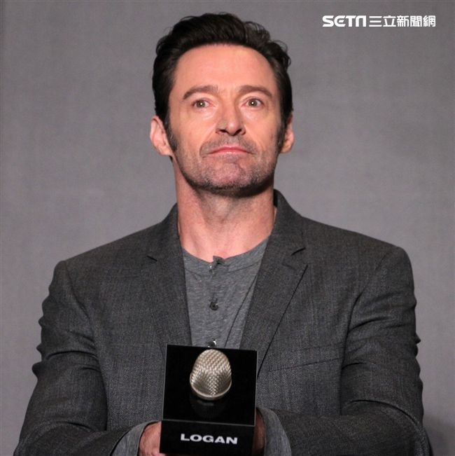 「金鋼狼」休傑曼克。（記者邱榮吉/攝影）