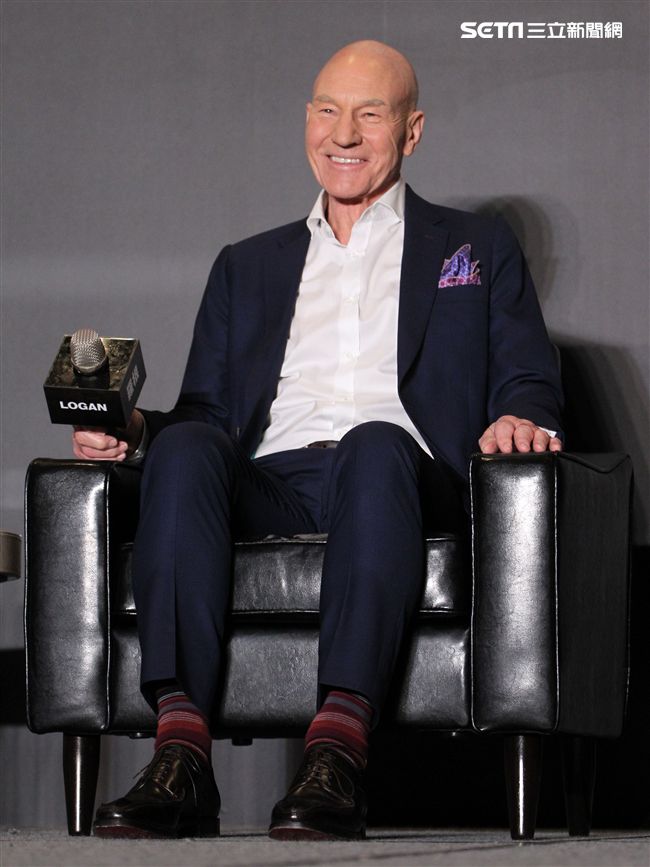 X教授派屈克史都華。（記者邱榮吉/攝影）