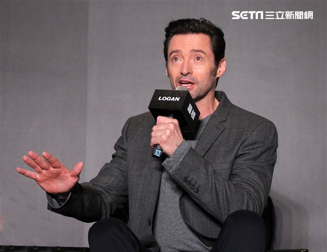 「金鋼狼」休傑曼克。（記者邱榮吉/攝影）