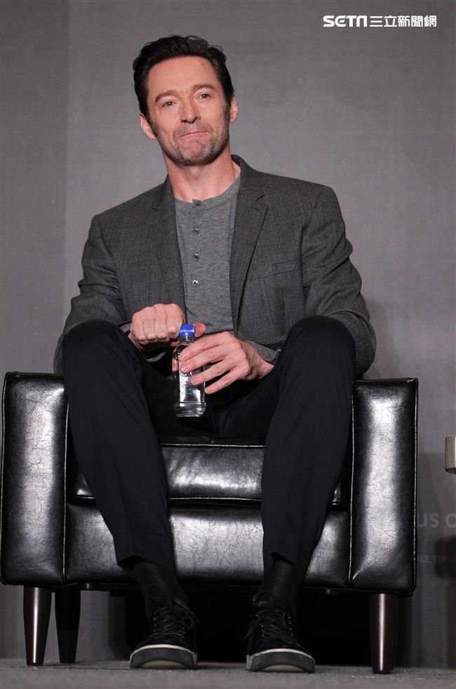 「金鋼狼」休傑曼克。（記者邱榮吉/攝影）