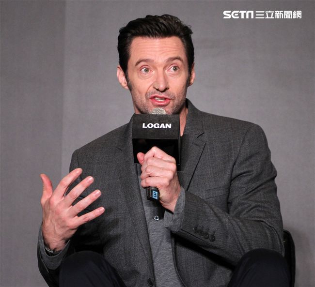 「金鋼狼」休傑曼克。（記者邱榮吉/攝影）