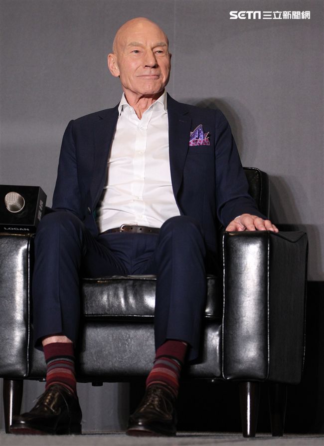 X教授派屈克史都華。（記者邱榮吉/攝影）