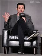 「金鋼狼」休傑曼克、X教授派屈克史都華，訪台記者會。（記者邱榮吉/攝影）