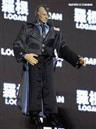 全球手做手工打造的金鋼狼、X教授布袋戲偶。（記者邱榮吉/攝影）