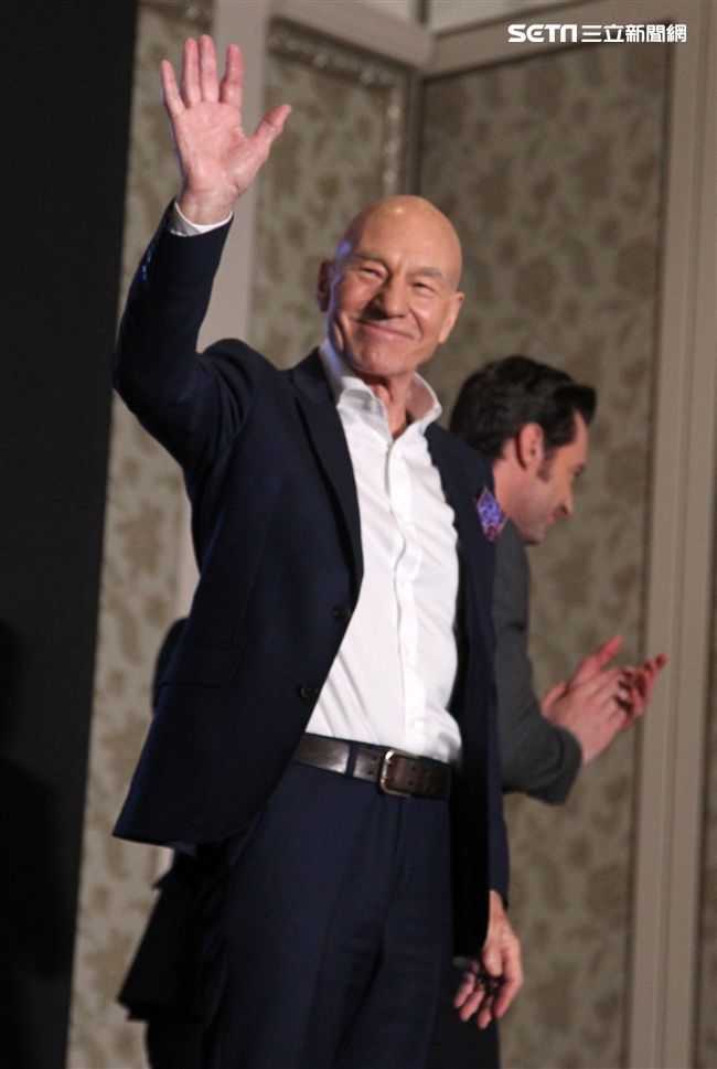 X教授派屈克史都華。（記者邱榮吉/攝影）