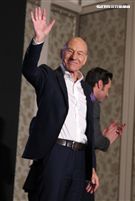 X教授派屈克史都華。（記者邱榮吉/攝影）