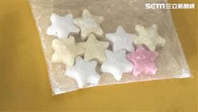 外觀酷似星形糖果的嗎啡錠