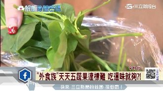 天天五蔬果達標難　吃地瓜葉就夠了