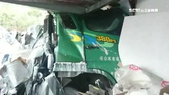 拖板車撞破民宅　嚇壞熟睡國中生