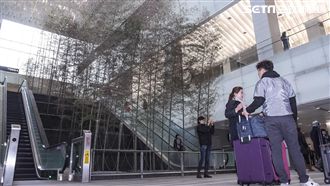 日設計師操刀　打造機捷「竹林瀑布」