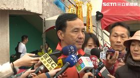 朱立倫出席「大家一起跑，四千人大隊接力活動」　新北市提供