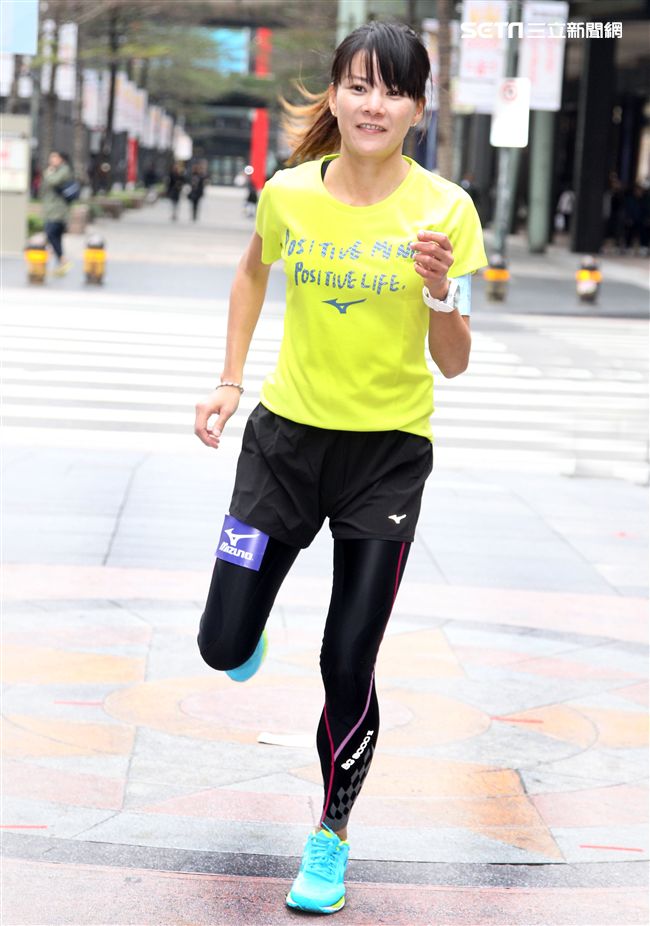 全台最具影響力的全女性賽事 Mizuno Lady s Running 五年有成，上班族最強跑者陳瑋琳，首度暢談自身美「好」運動經驗。（記者邱榮吉/攝影）