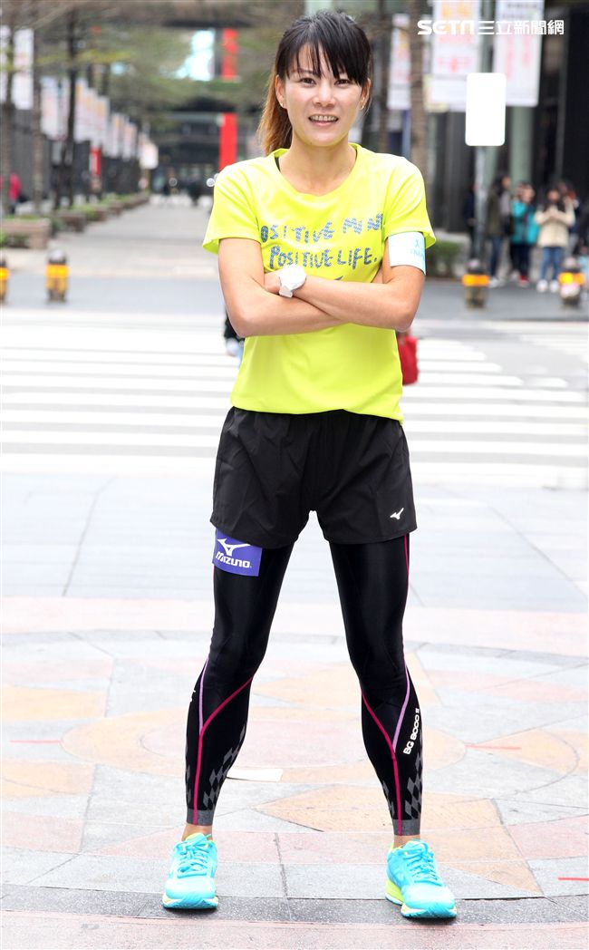 全台最具影響力的全女性賽事 Mizuno Lady s Running 五年有成，上班族最強跑者陳瑋琳，首度暢談自身美「好」運動經驗。（記者邱榮吉/攝影）