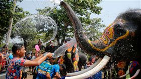 異國,新年,習俗,泰國,潑水節（圖／路透社／達志影像）