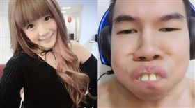 解婕翎,鄧家華 合成圖／翻攝自解婕翎,鄧家華臉書