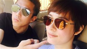 鄧超、孫儷。（圖／翻攝自鄧超微博）