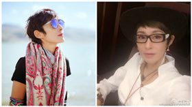 張敏（合成圖／翻攝自張敏微博）