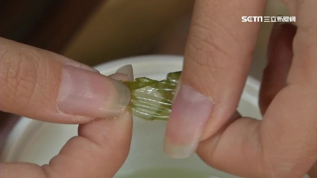 這紫菜湯怪怪的　顧客：拉不斷像塑膠