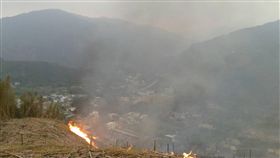 桃園羅馬公路山林大火／中央社