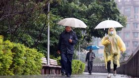 天氣、下雨、冷氣團、氣象／中央社