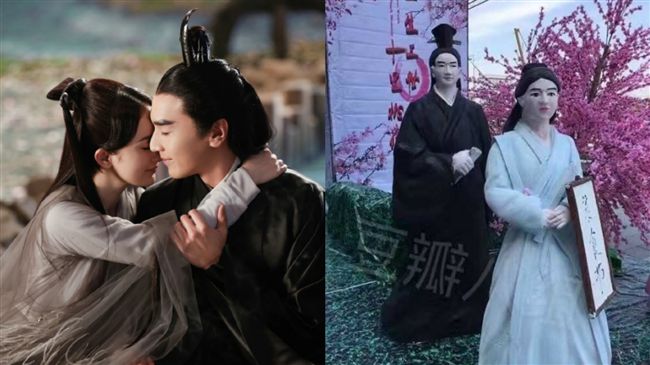 不忍直視！《三生》楊冪蠟像如紙紮人