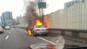 北市,市民大道,高架橋,新生北路,火燒車,意外（爆料公社）