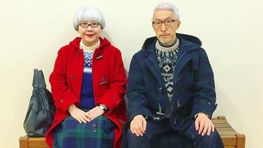 老夫妻37年都穿情侶裝　時尚不藏私