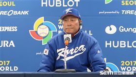 韓國隊總教練金寅植（圖／記者王怡翔攝）