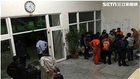 巴拿馬貨輪火燒船，16人平安獲救。