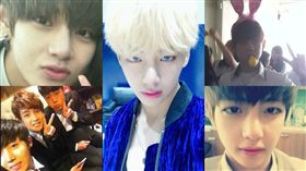 圖翻攝自臉書　V 金泰亨 防彈少年團