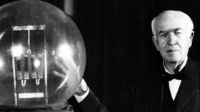 愛迪生,電燈,發明　圖／翻攝自中華網（陸網）