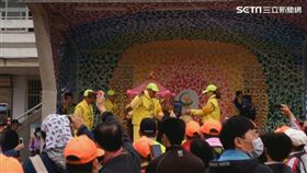 白沙屯媽祖在追分國小