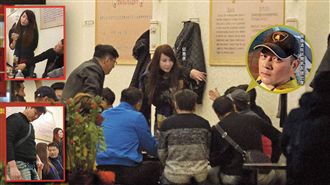 1女戰14男　邱主任遭上校鹹豬手