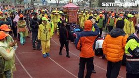 白沙屯媽祖進苗栗苑裡龍德家商/陳沅霆提供