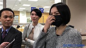 李妍憬，友人劉謙柔。潘千詩攝影