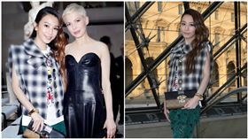 田馥甄巴黎看秀　圖／翻攝自臉書