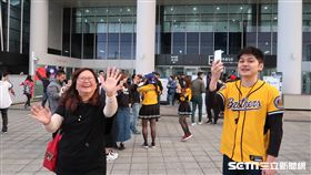 經典賽／韓國高尺巨蛋下雪了／南韓（圖／記者王怡翔攝）