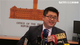 總統府發言人林鶴明。（記者盧素梅攝）