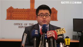 總統府發言人林鶴明。（記者盧素梅攝）