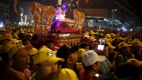 台中媽祖遶境活動／圖／路透社／達志影像