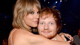 紅髮艾德,泰勒絲,圖／mirror