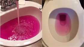 加拿大,自來水,水龍頭,過錳酸鉀,Onoway,Dale Krasnow,汙染,水汙染　圖／翻攝自臉書