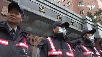 揚言包圍考試院　大批警卻「等嘸人」