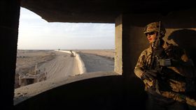 在伊拉克的美軍_路透社/達志影像